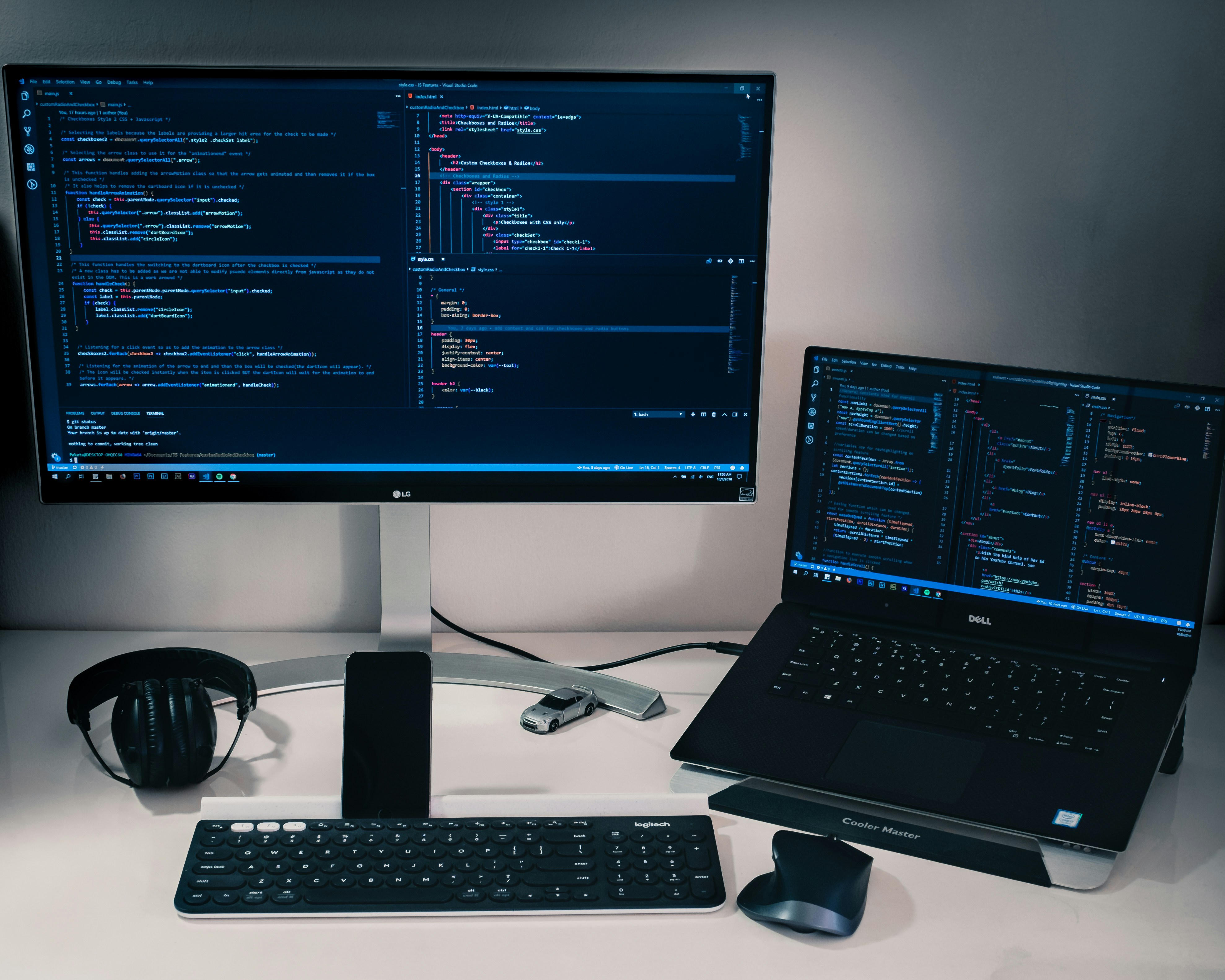 Web development imagery